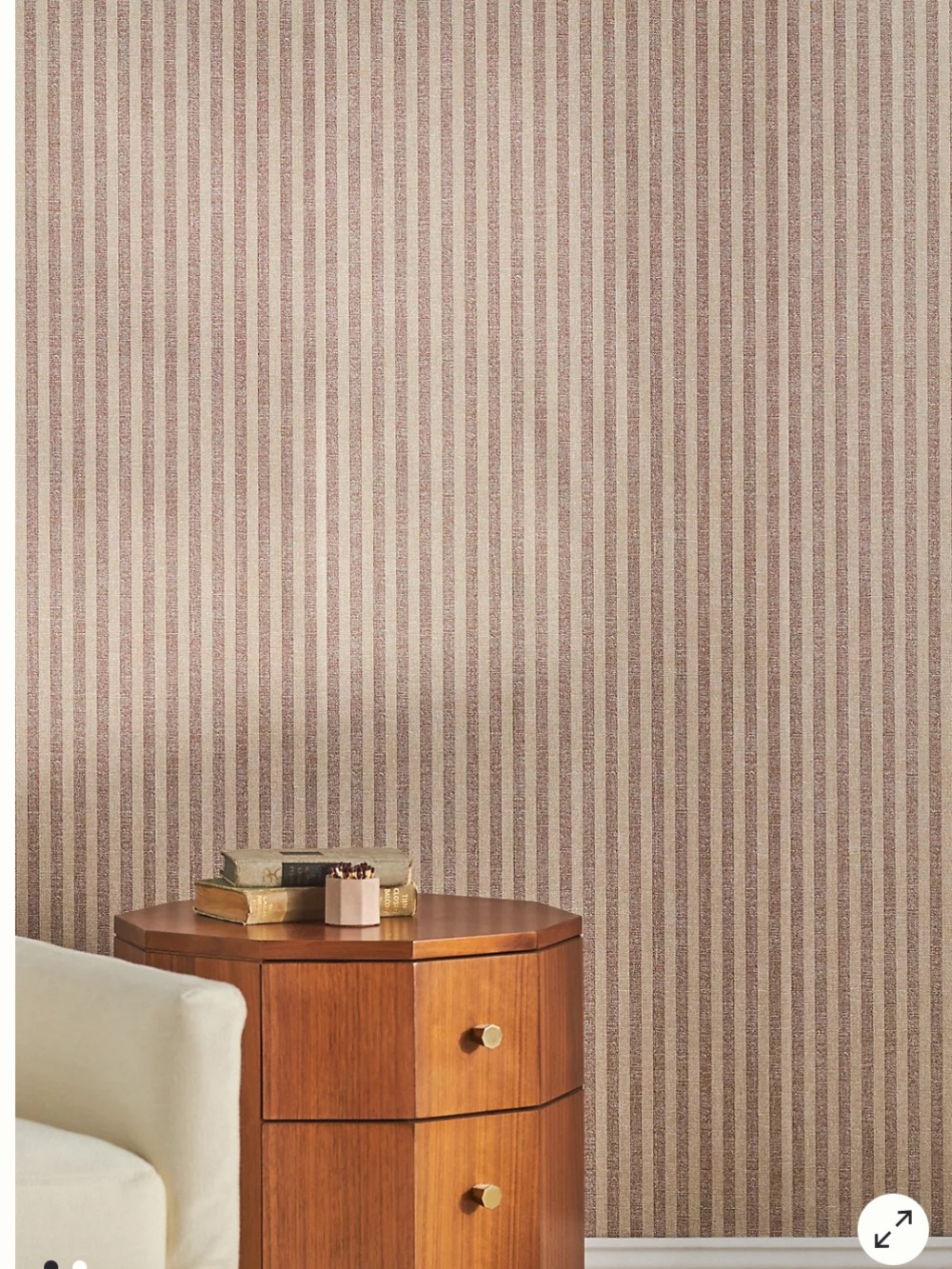 Jeremiah Brent Charles Street
Stripe Peel-and-Stick Neutral
Wallpaper